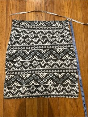 BOGO Aztec Print Mini Skirt